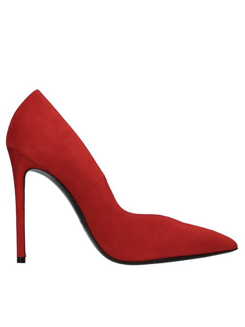 Décolleté in camoscio GREYMER | 528 110 LOOK CAM.ROSSO